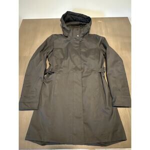 THE NORTH FACE Women’s Black HyVent Lined Trench Rain Jacket Size Small